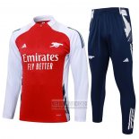 Chandal de Sudadera del Arsenal Nino 2024-2025 Rojo