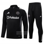 Chandal de Sudadera del Inter Miami Nino 2025-2026 Negro