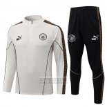 Chandal de Sudadera del Manchester City Nino 2026-2027 Crema