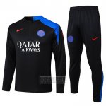 Chandal de Sudadera del Paris Saint-Germain 2025-2026 Negro