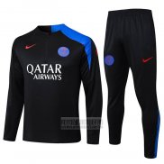 Chandal de Sudadera del Paris Saint-Germain 2025-2026 Negro