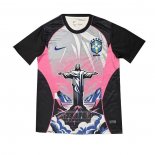 Tailandia Camiseta De Futbol Brasil Jesus 2026 Gris Rosa