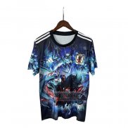 Tailandia Camiseta De Futbol Japon Anime 2025-2026 Negro