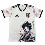 Tailandia Camiseta De Futbol Japon Anime Luffy 2024-2025 Blanco