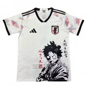 Tailandia Camiseta De Futbol Japon Anime Luffy 2024-2025 Blanco