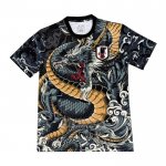 Tailandia Camiseta De Futbol Japon Dragon 2024-2025 Negro
