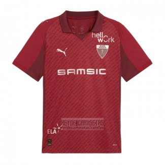 Tailandia Camiseta De Futbol Stade Rennais Aniversario 2025-2026 Rojo