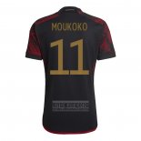 Camiseta De Futbol Alemania Jugador Moukoko Segunda 2022