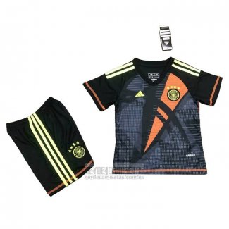 Camiseta De Futbol Alemania Portero Nino 2024 Negro