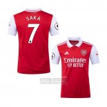 Camiseta De Futbol Arsenal Jugador Saka Primera 2022-2023