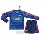 Camiseta De Futbol Arsenal Segunda Manga Larga Nino 2025-2026