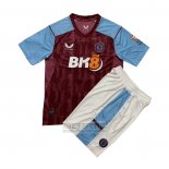 Camiseta De Futbol Aston Villa Primera Nino 2023-2024