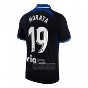 Camiseta De Futbol Atletico Madrid Jugador Morata Segunda 2022-2023