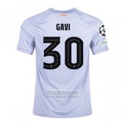 Camiseta De Futbol Barcelona Jugador Gavi Tercera 2022-2023