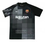 Camiseta De Futbol Barcelona Portero 2021-2022 Negro