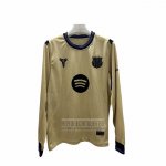 Camiseta De Futbol Barcelona Segunda Manga Larga 2025-2026