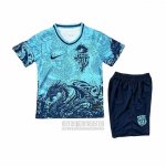 Camiseta De Futbol Barcelona Special Nino 2025-2026 Azul