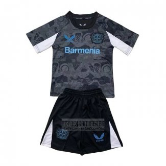 Camiseta De Futbol Bayer Leverkusen Tercera Nino 2024-2025