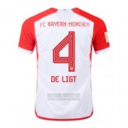 Camiseta De Futbol Bayern Munich Jugador De Ligt Primera 2023-2024