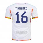 Camiseta De Futbol Belgica Jugador T.Hazard Segunda 2022