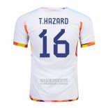 Camiseta De Futbol Belgica Jugador T.Hazard Segunda 2022