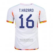 Camiseta De Futbol Belgica Jugador T.Hazard Segunda 2022