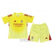 Camiseta De Futbol Benfica Portero Nino 2025-2026 Amarillo
