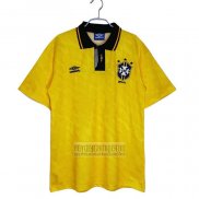 Camiseta De Futbol Brasil Primera Retro 91-93