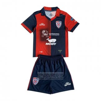 Camiseta De Futbol Cagliari Calcio Primera Nino 2023-2024