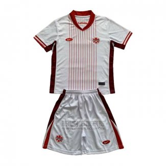 Camiseta De Futbol Canada Segunda Nino 2024