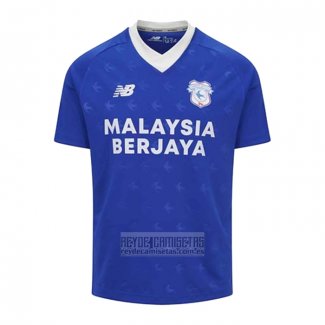 Camiseta De Futbol Cardiff City Primera 2022-2023