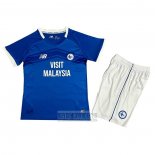 Camiseta De Futbol Cardiff City Primera Nino 2024-2025