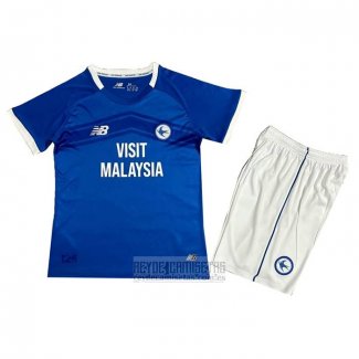 Camiseta De Futbol Cardiff City Primera Nino 2024-2025