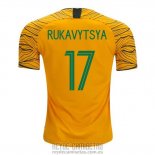 Camiseta De Futbol Australia Jugador Rukavytsya Primera 2018