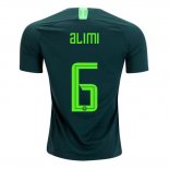 Camiseta De Futbol Nigeria Jugador Alimi Segunda 2018