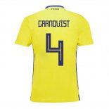 Camiseta De Futbol Suecia Jugador Granqvist Primera 2018