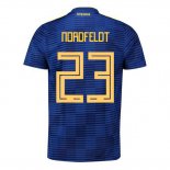 Camiseta De Futbol Suecia Jugador Nordfeldt Segunda 2018