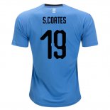 Camiseta De Futbol Uruguay Jugador S.coates Primera 2018