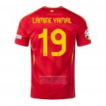 Camiseta De Futbol Espana Jugador Lamine Yamal Primera 2024