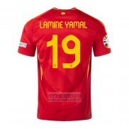 Camiseta De Futbol Espana Jugador Lamine Yamal Primera 2024