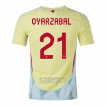 Camiseta De Futbol Espana Jugador Oyarzabal Segunda 2024