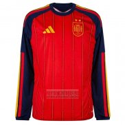 Camiseta De Futbol Espana Primera Manga Larga 2026