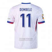 Camiseta De Futbol Francia Jugador Dembele Segunda 2024