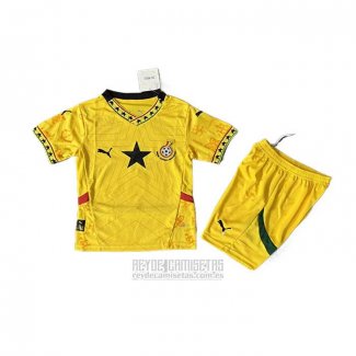 Camiseta De Futbol Ghana Segunda Nino 2024-2025