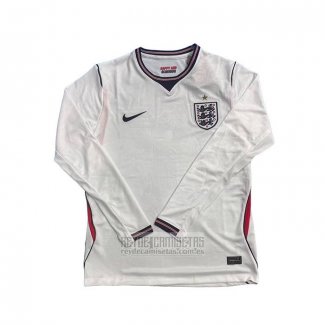Camiseta De Futbol Inglaterra Primera Manga Larga 2026
