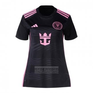 Camiseta De Futbol Inter Miami Segunda Mujer 2024