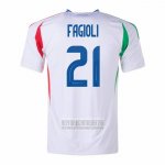 Camiseta De Futbol Italia Jugador Fagioli Segunda 2024-2025