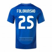 Camiseta De Futbol Italia Jugador Folorunsho Primera 2024-2025