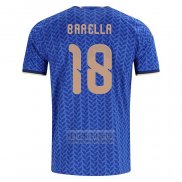 Camiseta De Futbol Italia Jugador Nicolo Barella Primera 2026