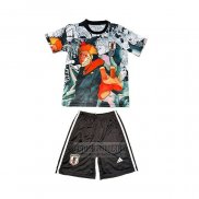 Camiseta De Futbol Japon Cartoon Nino 2025-2026